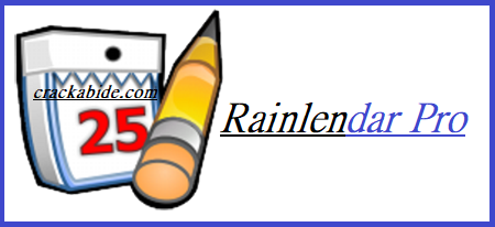 Rainlendar Pro Free Download