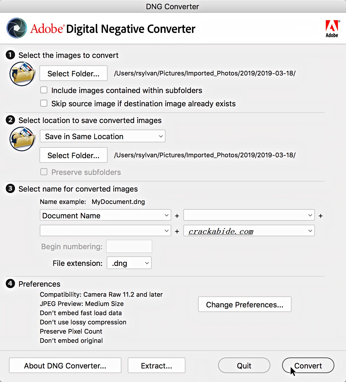 Adobe DNG Converter Latest Download